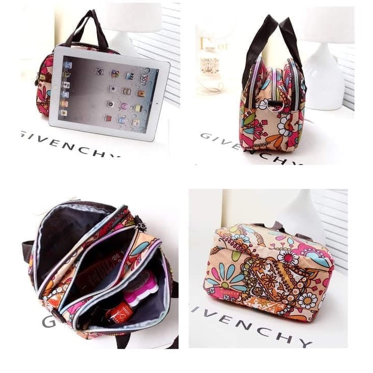 Tas Selempang Tote bag wanita Korea Women Nylon Hand Bag