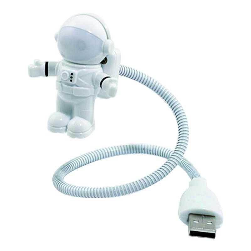 Eshoo Lampu LED USB Night Light Lamp Flexible Spaceman Astronaut - X01