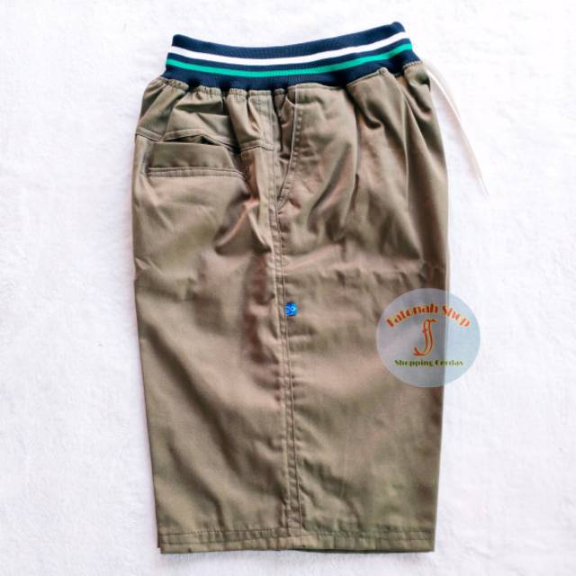 (HOT DISTRO!!) [Jv 02] Bahan Kanvas Celana pendek pria chino polos distro kolor premium chinos