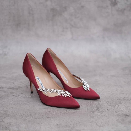 MANOLO BLAHNIK NADIRA HEELS 9CM AUTHENTIC