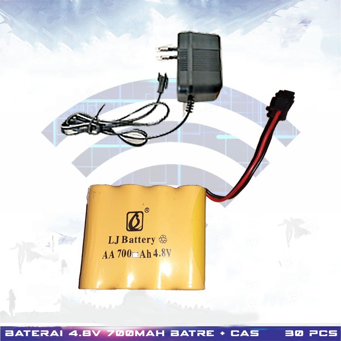 PROMO 4.8v 700mah 7.2v 700mah  Baterai Charger RC Mainan Elektronik Anak Mobil Remote Control Remot