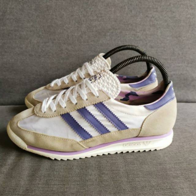 ADIDAS SL72 White Navy Camo Purple ORIGINAL Used