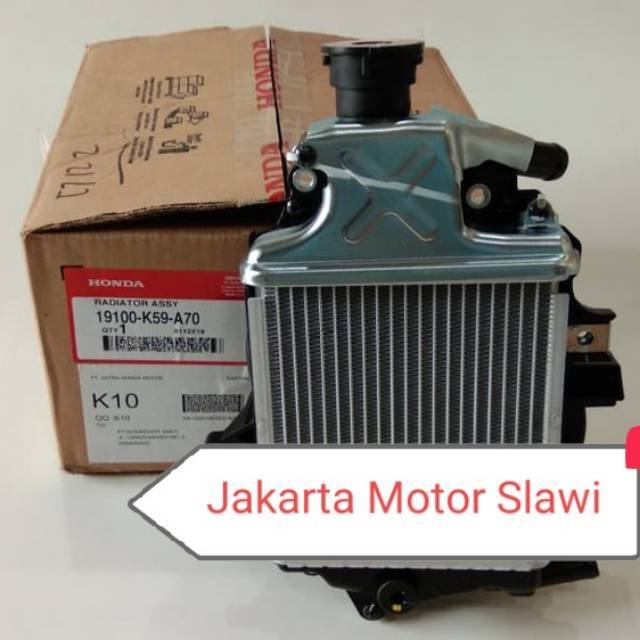 19100-K59-A70 Radiator Assy Vario 150 ori Honda