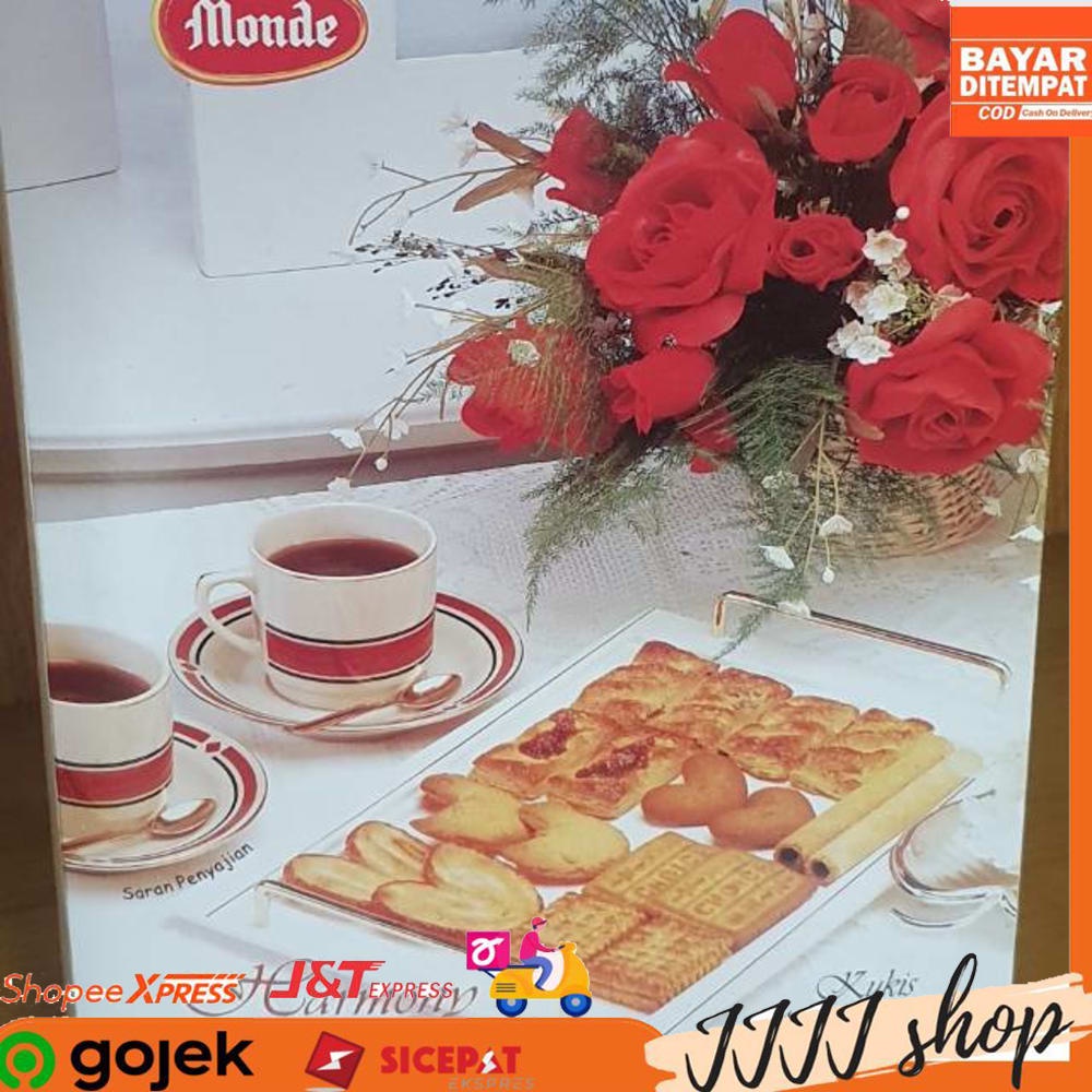 

Monde Harmony Assortment Cookies Biskuit Kaleng Aneka Rasa 850gr