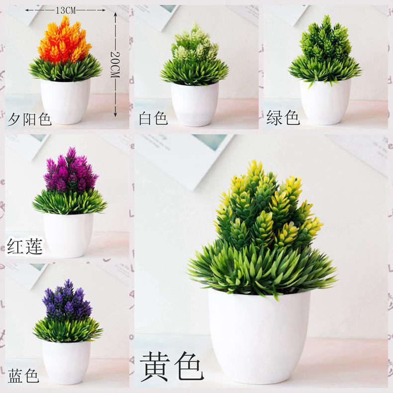 TIB / COD P2034 BUNGA PLASTIK/BUNGA PINUS/ BUNGA ARTIFISIAL PINUS MINI-2