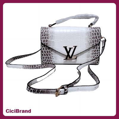 CiciBrand -Tas Selempang original import 7025 tas wanita kulit croco terbaru