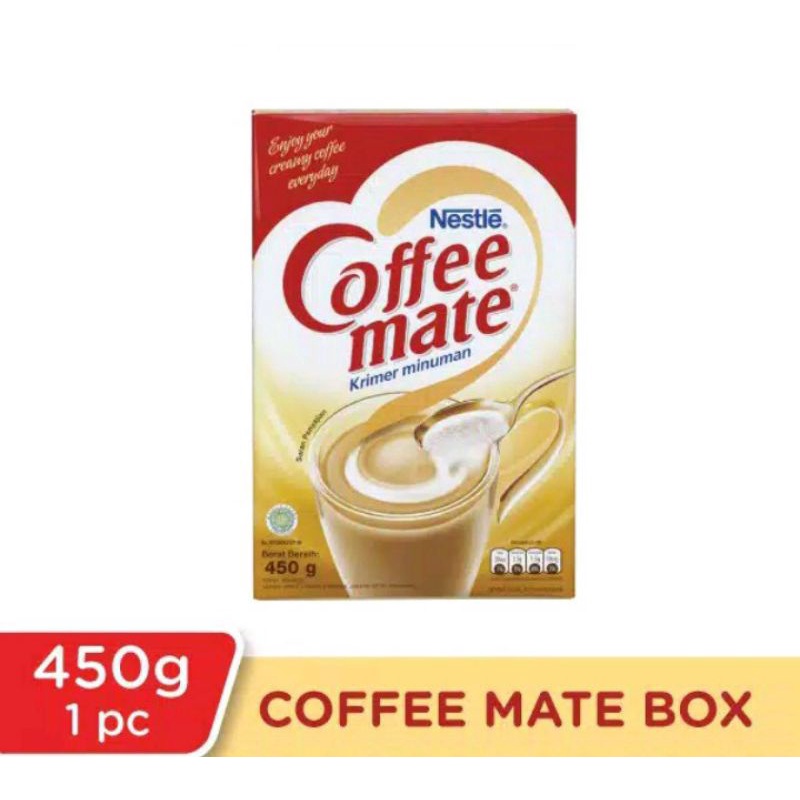 

Nestle Coffee Mate Creamer Bubuk 450gr - Krimer Box