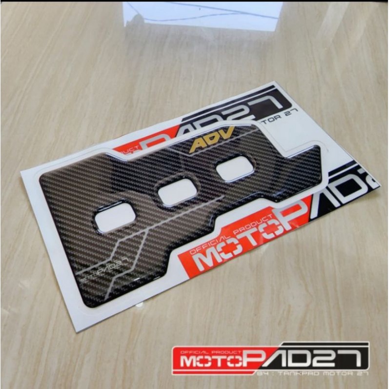 stiker sticker resin timbul cover knalpot honda adv 160