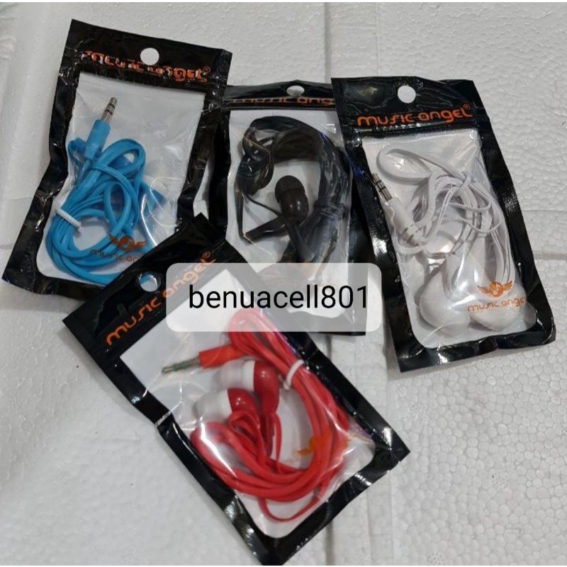 Handsfree Earphone Headset MUSIC ANGEL Non Mic