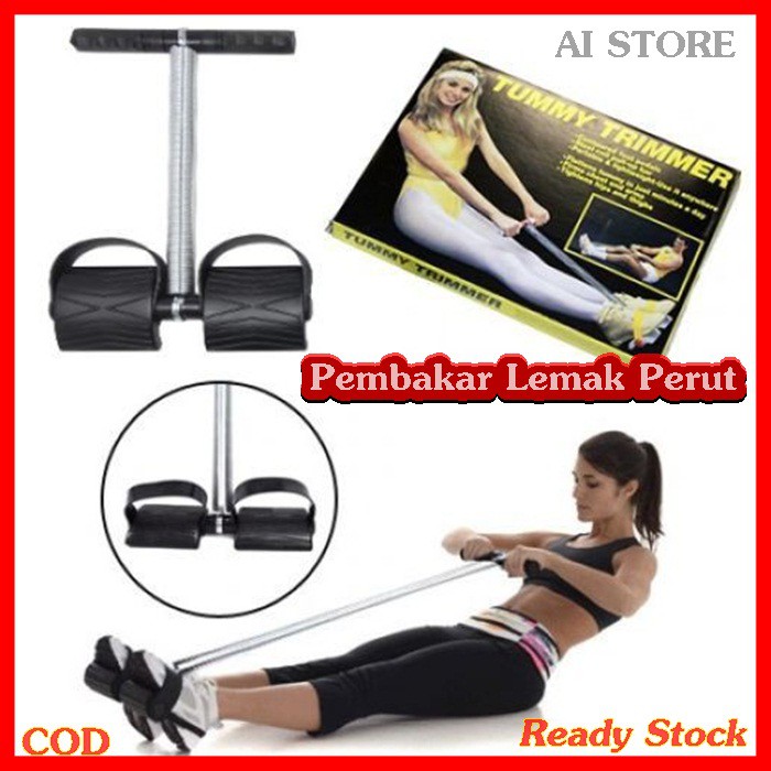 Super Tummy Trimmer Alat Olah Raga Alat Fitnes Sit Up Gym KesehatanTubuh Pembakar Lemak Perut