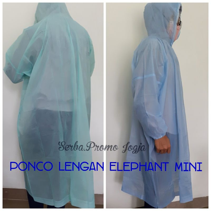 Jas Hujan Ponco Lengan Mini Elephant Brand - Jas Hujan Kelelawar Murah