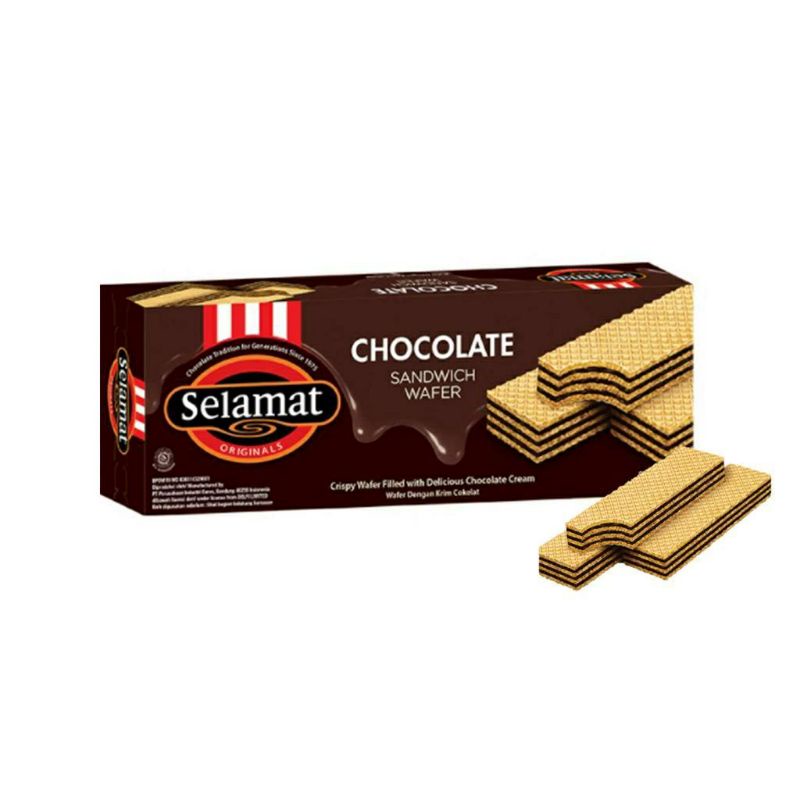 

Selamat Chocolate Sandwich Wafer 198g