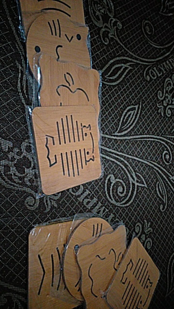 Tatakan Piring Tatakan Panci Panas Kayu Karakter