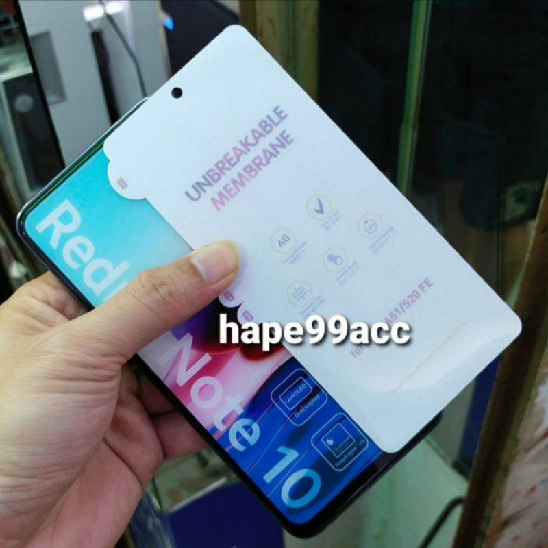 Xiaomi Redmi Note 10 5G anti gores hydrogel matte screen protector