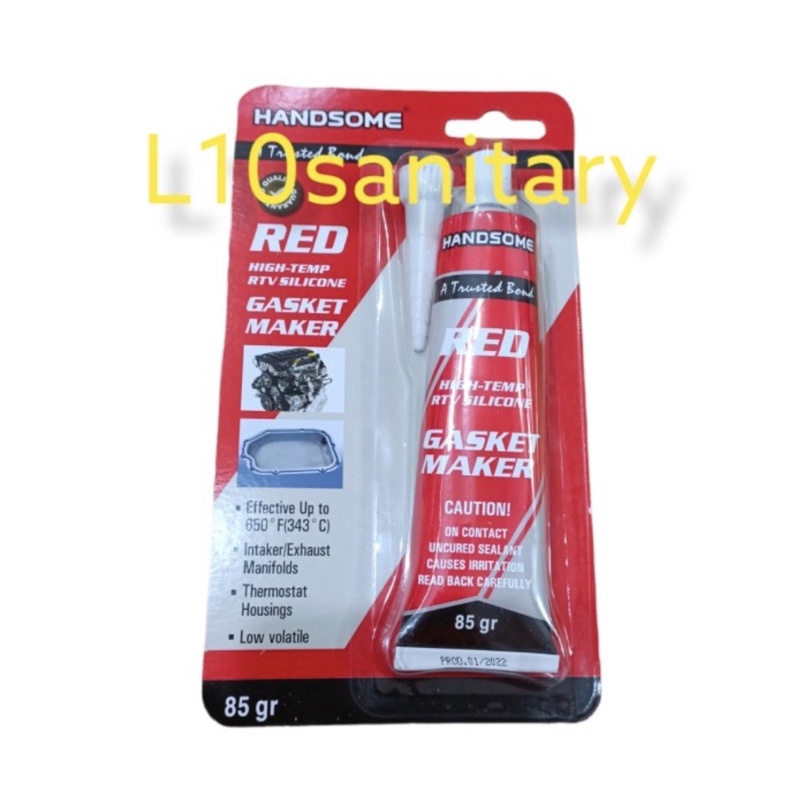 Lem Red Silicone / Lem Silicone RED Handsome Besar Kecil