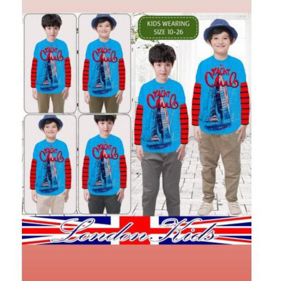 Stelan London Kids Baju dan celana panjang