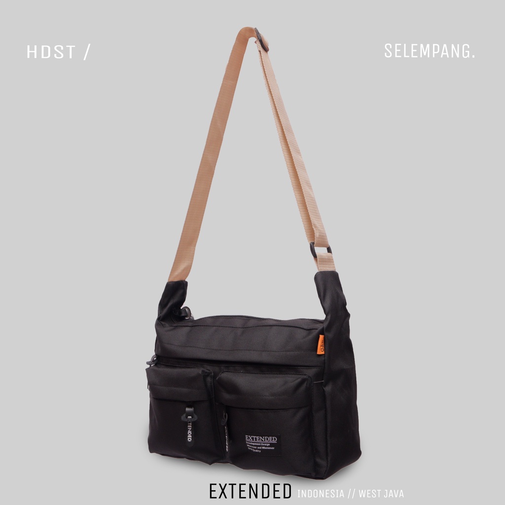 Tas Selempang Pria Premium Slingbag Pouch Pria Extended Arrow