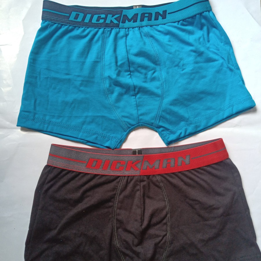 Celana Dalam Pria Dewasa Boxer DICKMAN Warna Random, M L XL isi 3 pcs