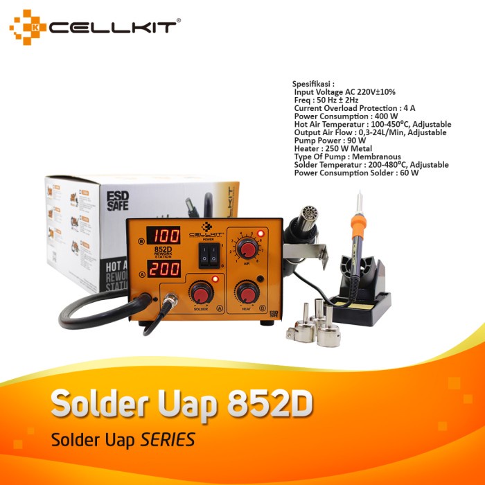 BLOWER DAN SOLDER CELLKIT 852D ORIGINAL