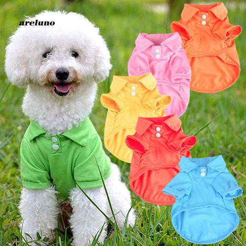 Luc Kaos T Shirt Anjing Kecil Lucu Untuk Kostum Hewan Peliharaan