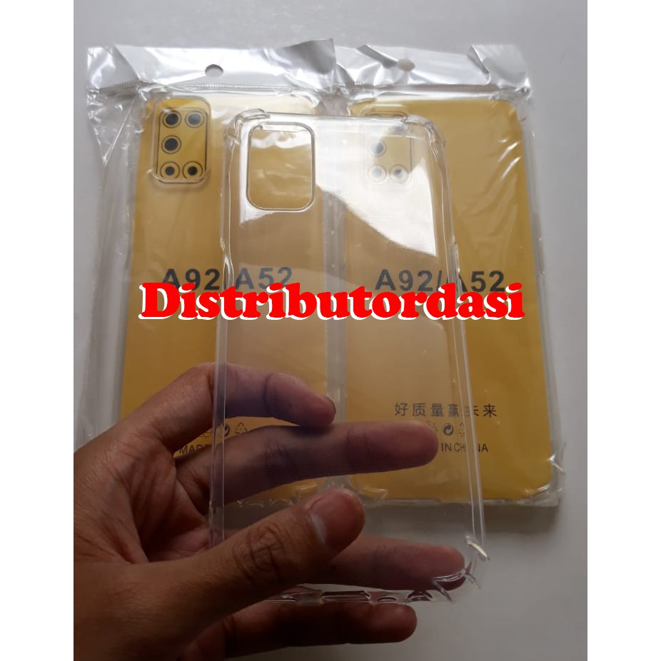 anticrack SOFTCASE CASE TPU SILIKON CASING Oppo A52/A92 ready stok