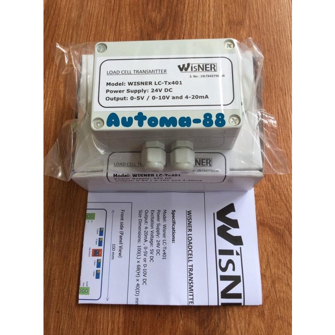 Penguat Load Cell Loadcell Sensor Amplifier Converter Transmitter