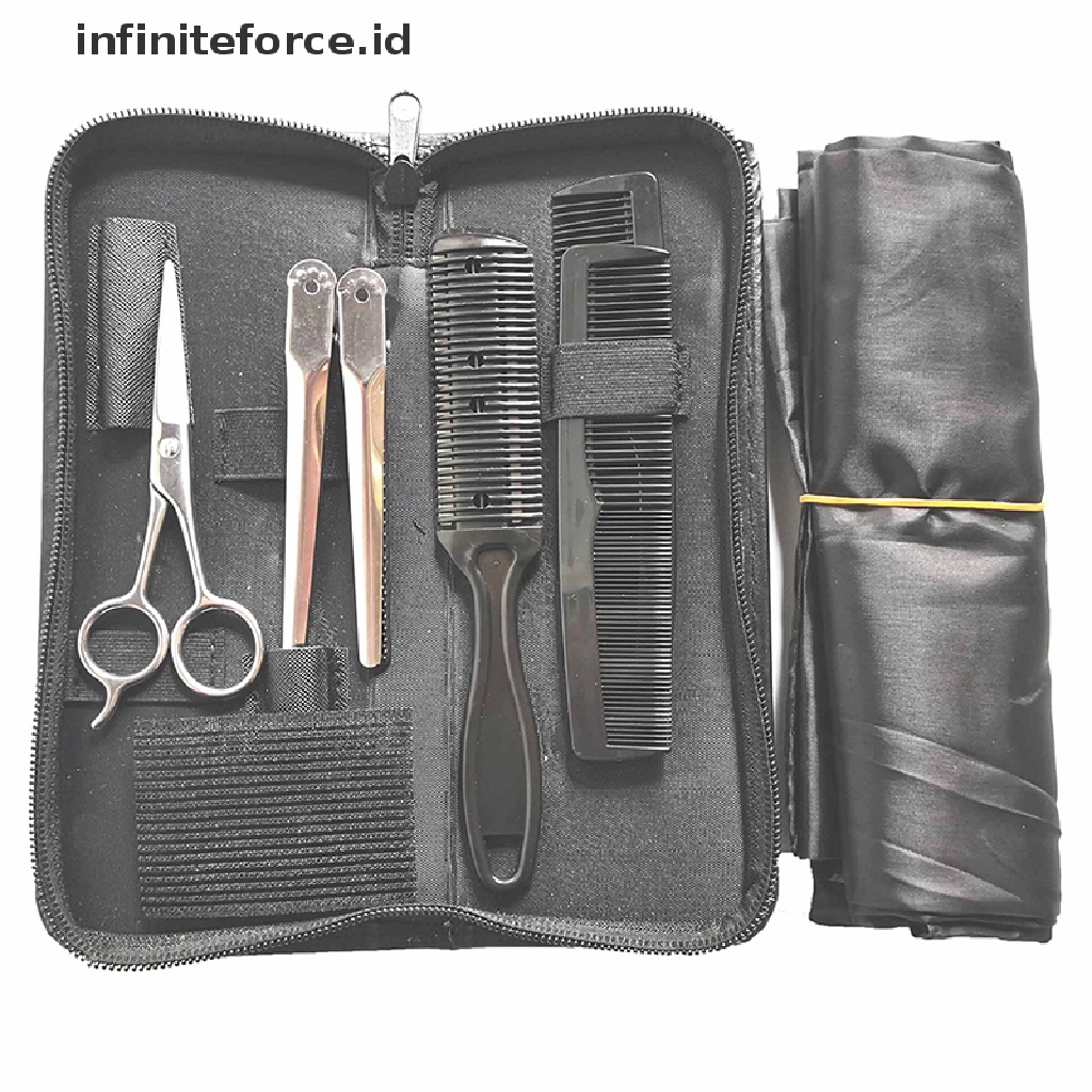 Infiniteforce.id 10pcs / Set Alat Potong Rambut Profesional Untuk Salon / Barber