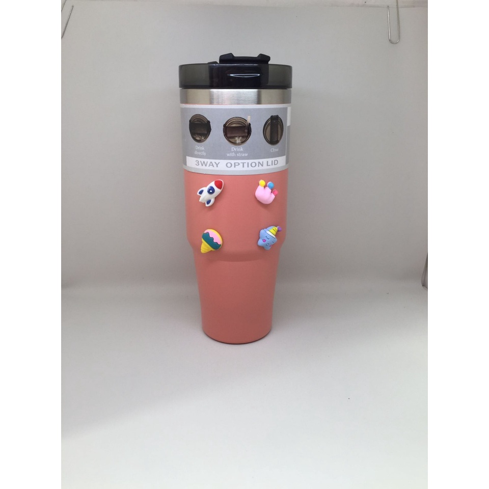 Termos Mobil Super Stainless Steel 900 ml / Termos Mobil Karakter 900 ml / Thermos Cup Stainless 900 ml / Tumbler Cup Stainless 900 ml