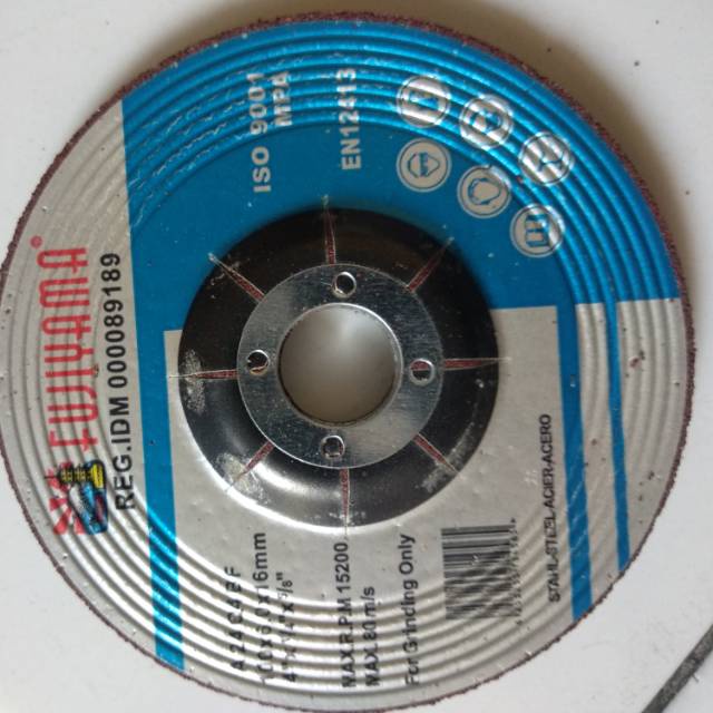 FUJIYAMA Batu Gerinda Potong Besi / Mata Gurinda 4 inch Batu Gerinda Gurinda Potong Besi - Mata Cutting Wheel FUJIYAMA 4 x 1