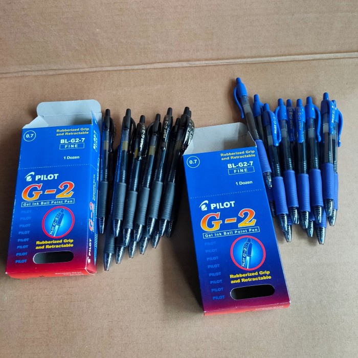 

Promo Bulan Ini Pulpen Pilot G-2 Gel Ink Ball Point Pen 0,7Mm(Bl-G2-7) Terlaris