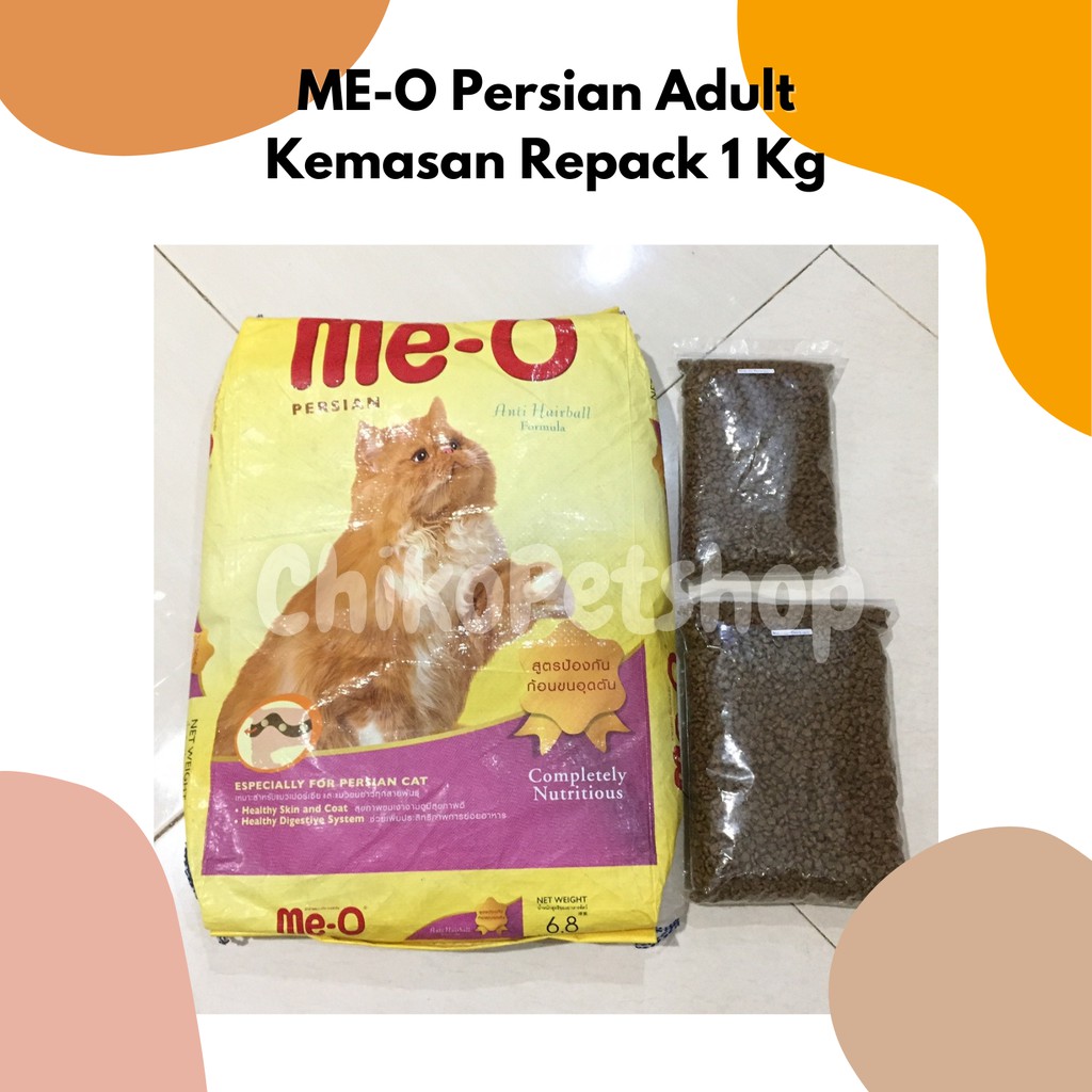 ME-O PERSIAN ADULT Makanan Kucing Dewasa Persia MEO Kemasan 1 Kg