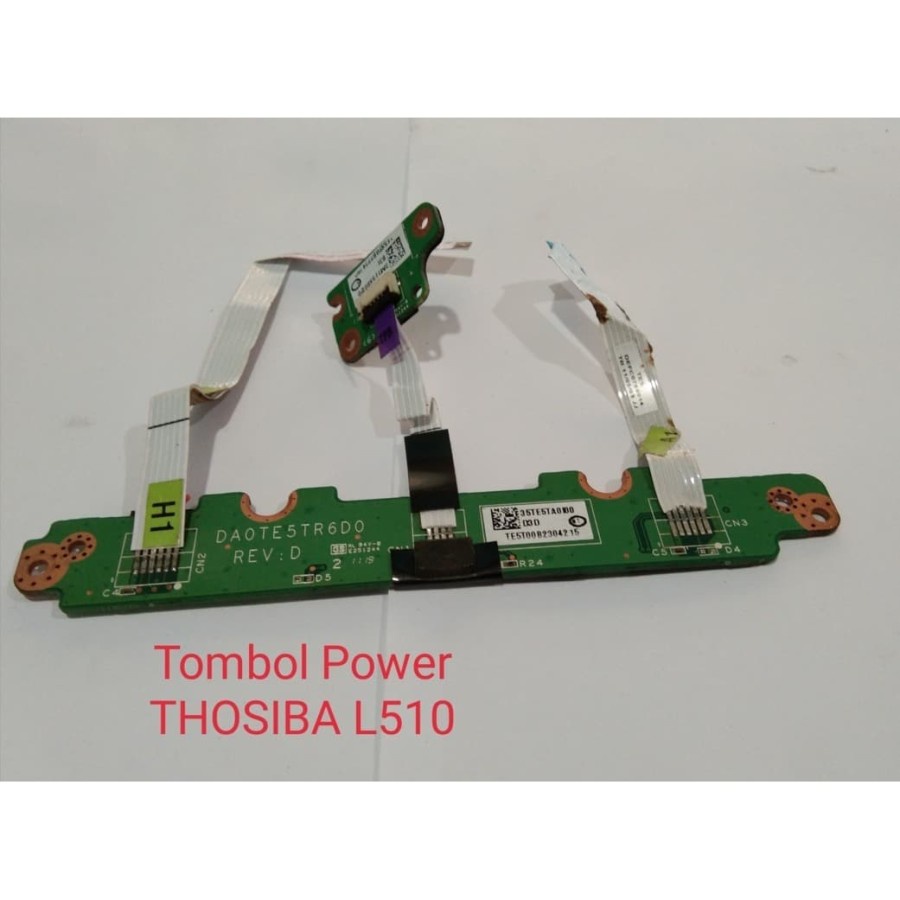 TOMBOL POWER TOSHIBA L510