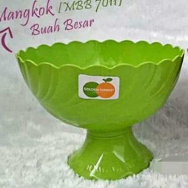 [ ⭐⭐⭐⭐⭐ ] Mangkok buah besar golden sunkist MBB 7011/MBBUD 7073 es buah fooD grade