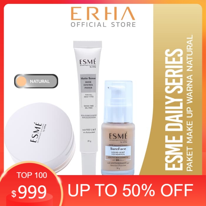 Erha Vp Esme Daily Series (Natural) - Make Up Wajah