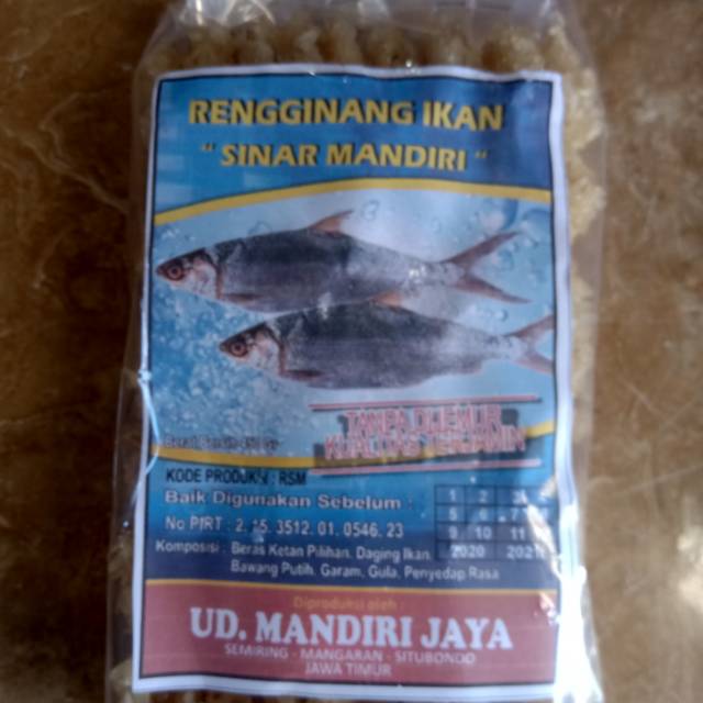 

Rengginang Ikan bandeng (430 gram)