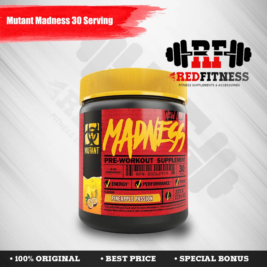 Mutant Madness 30 Serving Pre-Workout Mutant BPOM