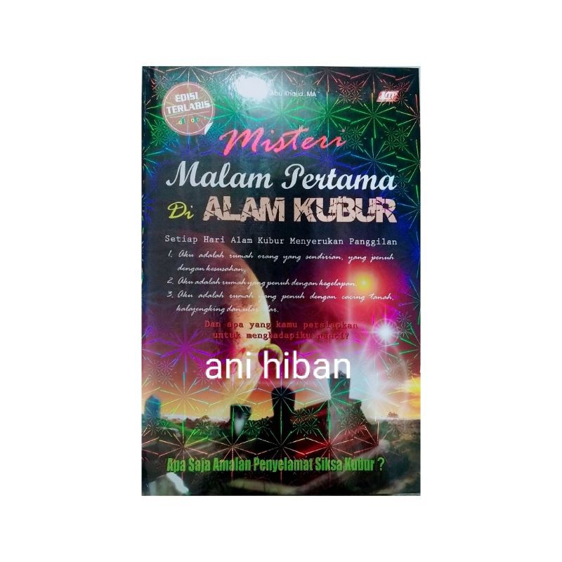 BUKU // MISTERI MALAM PERTAMA DI ALAM KUBUR