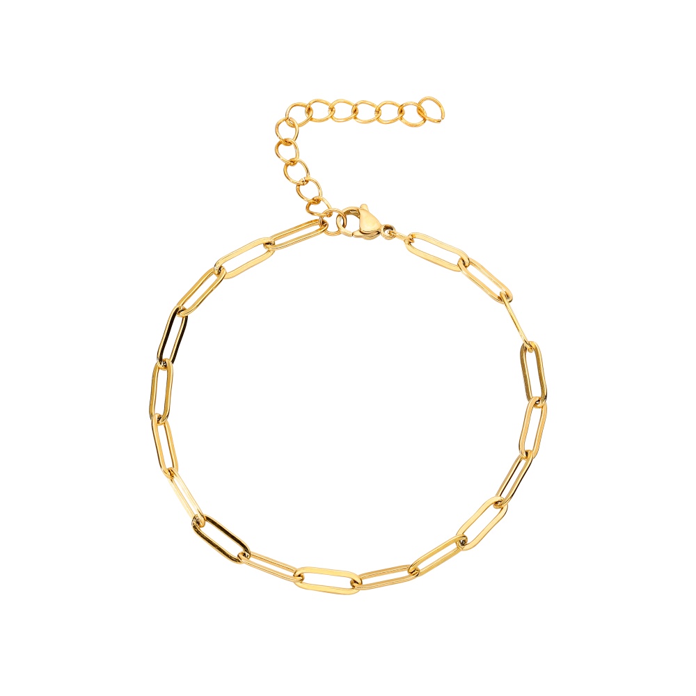 Stainless steel fashion simple bracelet（1pcs）