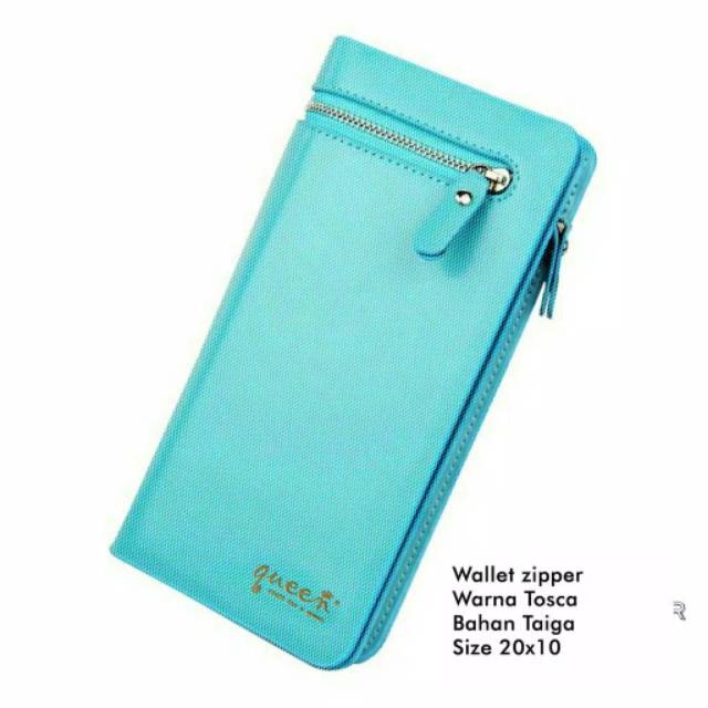 DOMPET WANITA ZIPPER ATAS - Dompet panjang wanita KOREAN FASHION WALLET