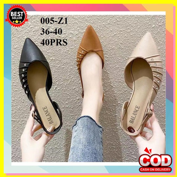 Sepatu Sendal Wejes Perempuan Model Terbaru Js 24 Haktahu Sampan Mute Import Kekinian Widges Cewek W