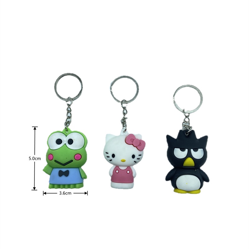 Gantungan Kunci Desain Kartun Sanrio My melody Badtz Cinnamoroll HelloKittys Untuk Pasangan