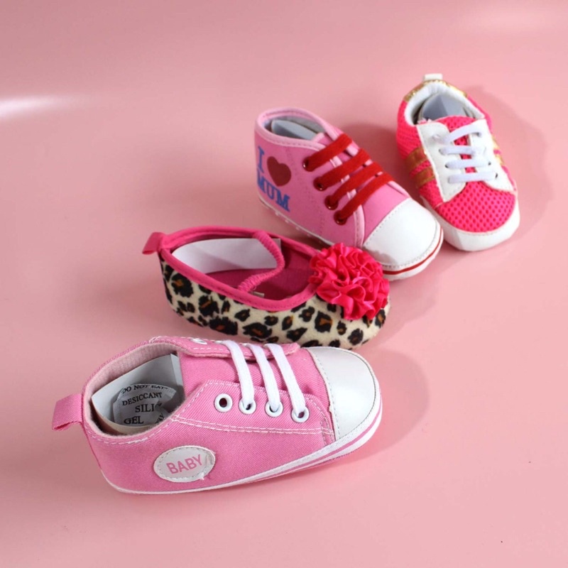 Sepatu Anak Kualitas Import Premium Sepatu baby Cantik murah Sepatu Bayi Antislip Lucu Sepatu Prewalker Bayi Import Premium