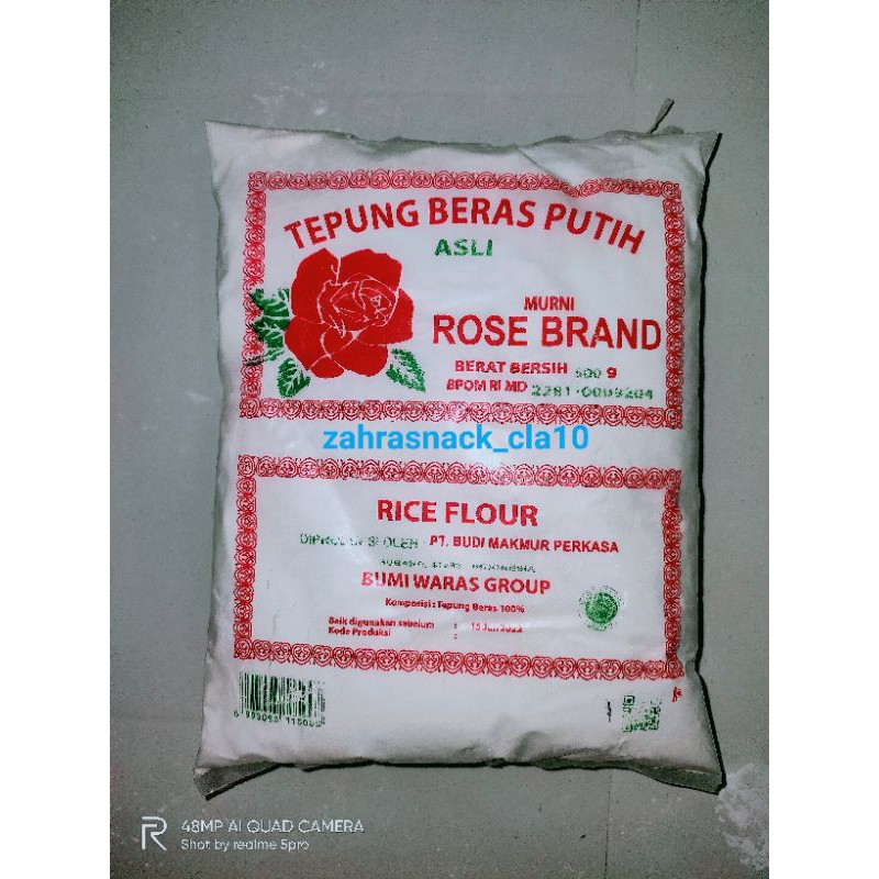 Tepung Beras Rose Brand 500gr