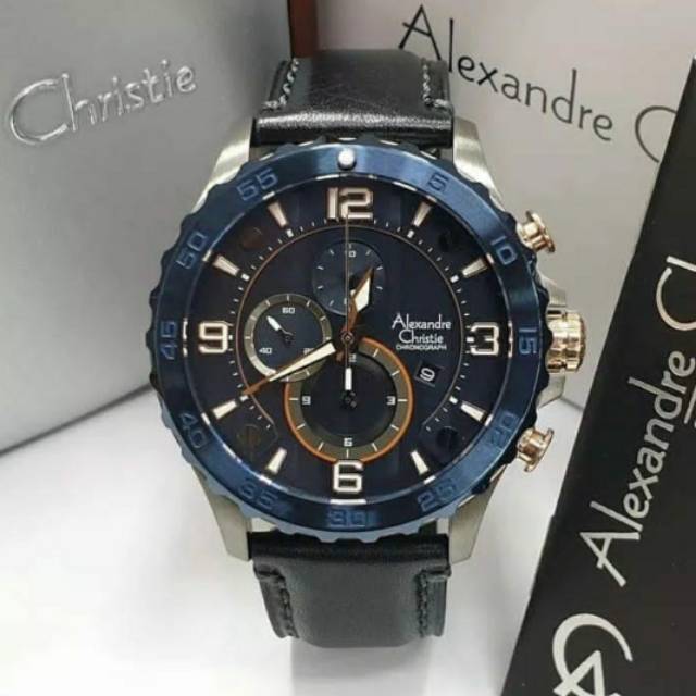 Jam Alexandre Christie AC 6505 Silver Blue