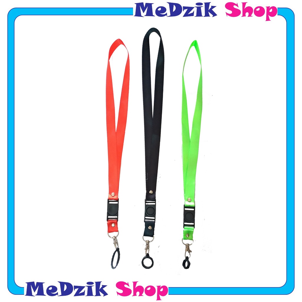 

Tali Lanyard Gantungan plus karet ukuran 13mm 20mm 40mm