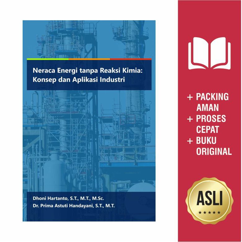 Buku Neraca Energi Tanpa Reaksi Kimia Dan Kelembapan Konsep Dan Aplikasi Industri Shopee Indonesia