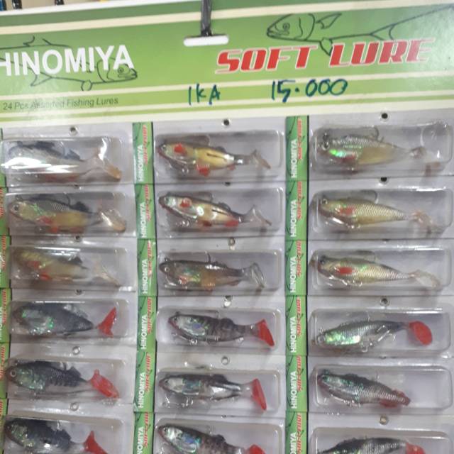 SOFT LURE UMPAN KARET UMPAN IKAN IKANAN