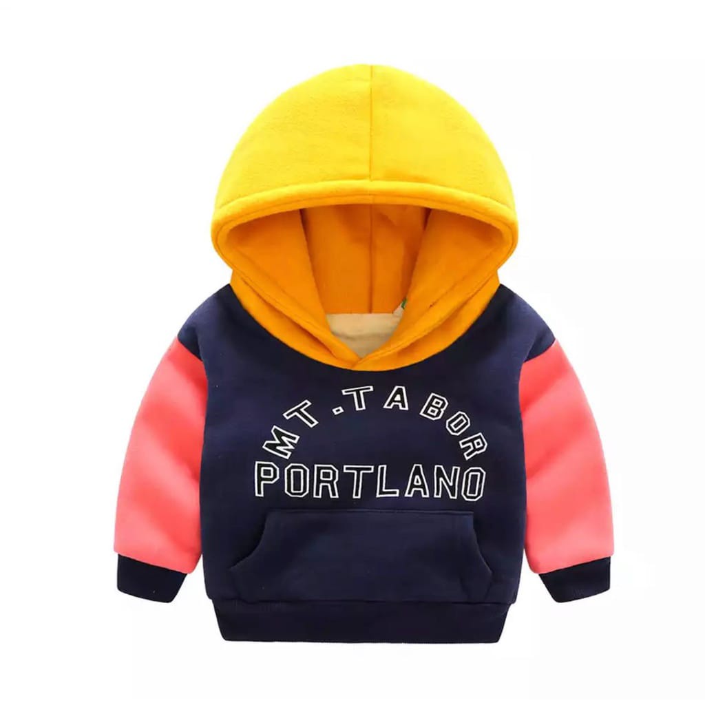 PROMO-HOOSIE ANAK PAKAIAN ANAK BAJU ANAK SWEATER HOODIE NAK JAKET ANAK PORTLAN 1-5 TQHUN