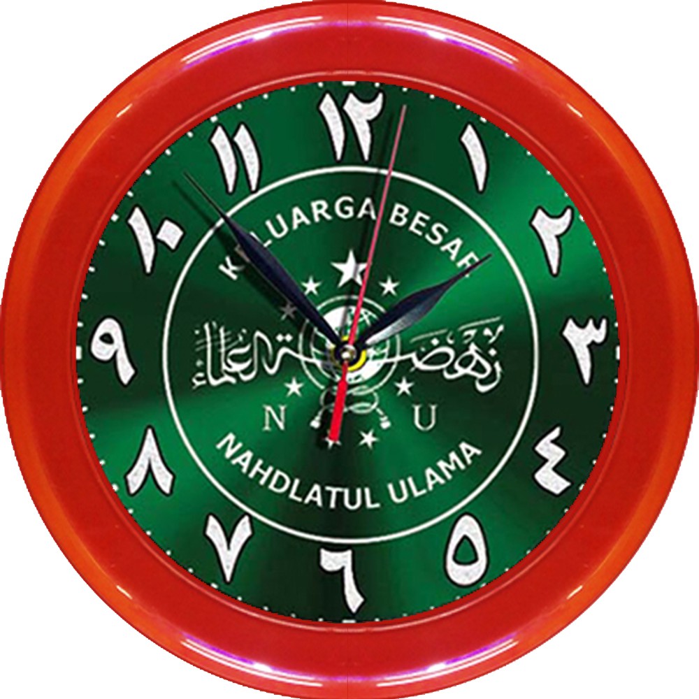 JAM DINDING NAHDLATUL ULAMA   (DIAMETER 30CM)