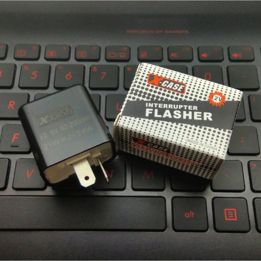 Flasher Flaser Sein Sen LED Lampu Kedip Motor XCASE ADN SIGN